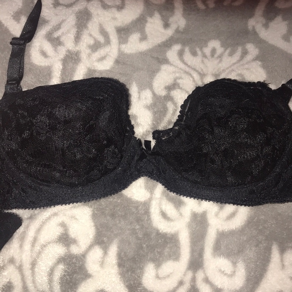 Jcpenny black lace bra